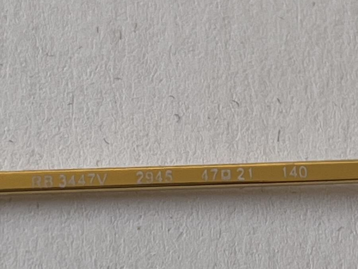 RAY-BAN - RB3447V 2945 47&curren;21