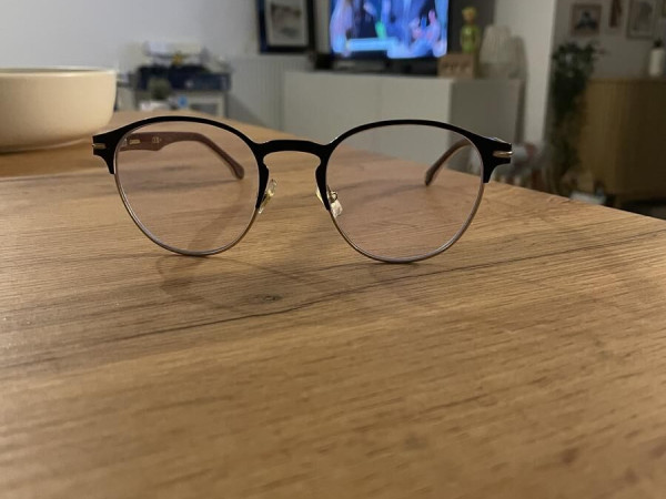 CARRERA -322 - 146 - NOIR MAT ET OR