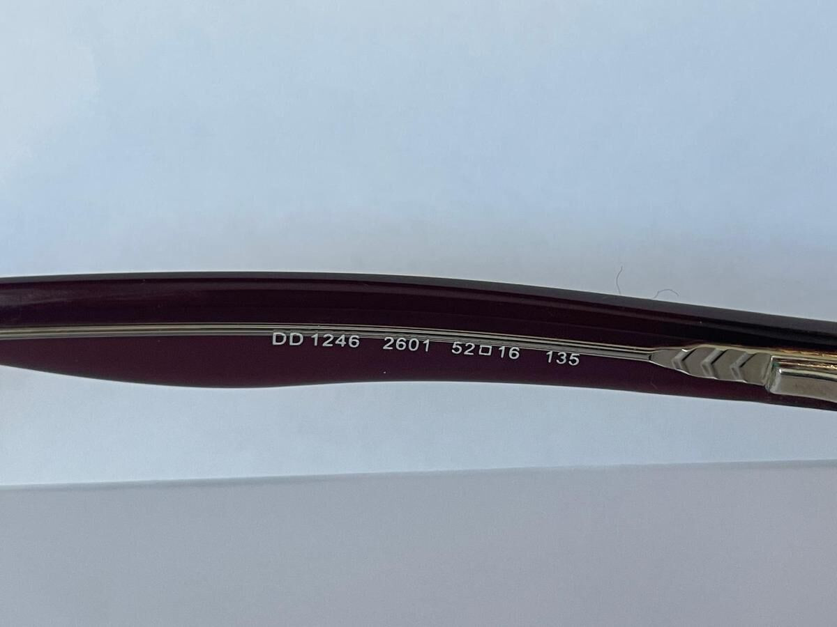 DOLCE & GABANA BORDEAUX - DD1246 2601 52&curren;16