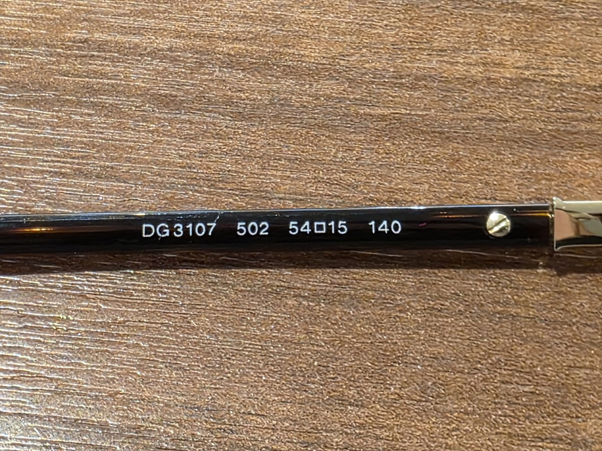 Dolce Gabbana - DG3107 502 54&curren;15