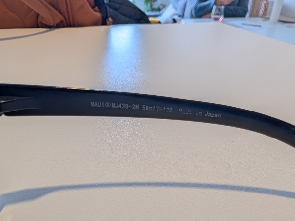 Maui Jim - MJ439-2M 58&curren;17-130 POKOWAI ARCH MP-BG