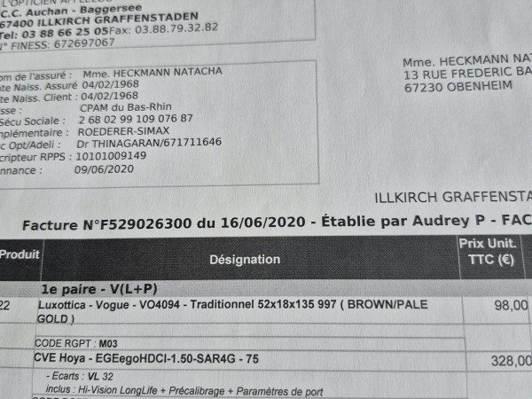 Vogue - Vo4094 52 18&curren;135