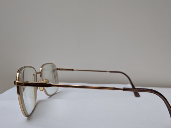 Lunettes large r&eacute;tro &eacute;caille - Sans r&eacute;f&eacute;rence 5,5cmx4,5cm&curren;1,7cm