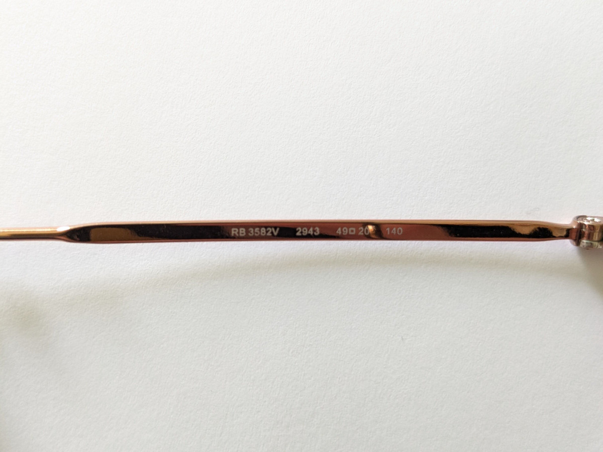 Ray Ban - RB 3582V 2943 49 20 140