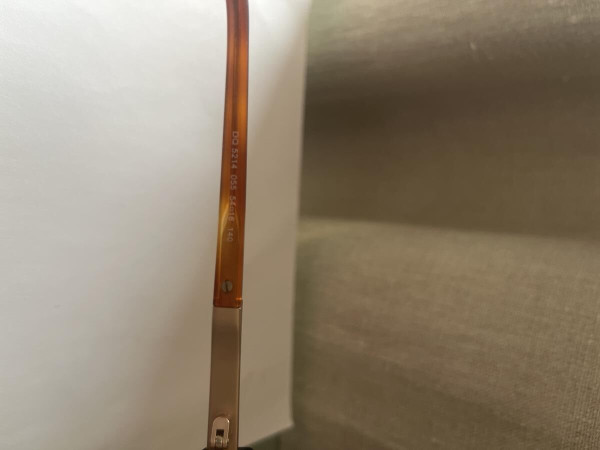 DSQUARED lunettes papillon cognac taille M - DQ52140555416140 4.5.  Cms&curren;13 cms