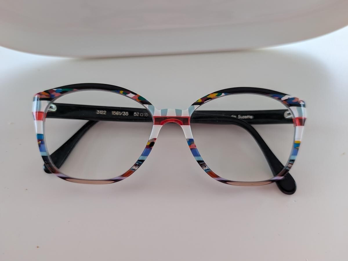 Les lunettes de Suzette multicolores  - 3122 1561/35 52 15 4&curren;13