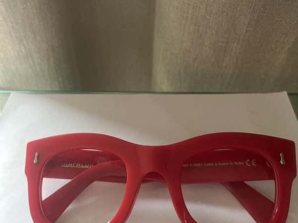 Mafalda lunettes rouges taille M - 4926 145 via Torino c 0067 4.3cms&curren;13cms
