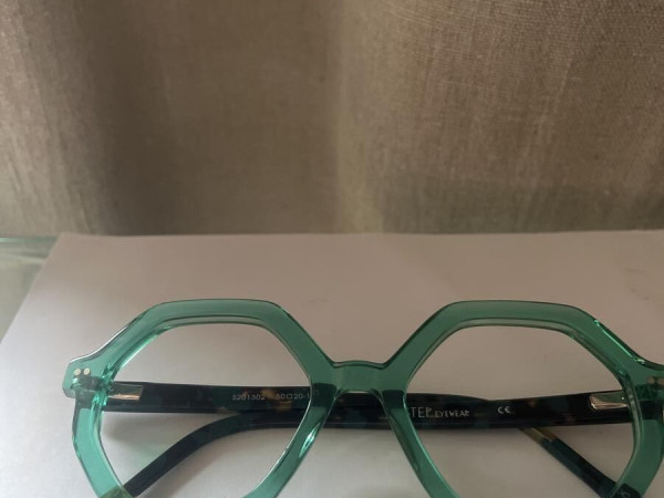 Step eyewear monture verte octogonale taille M - s2013025020140 4.4cms&curren;13cms