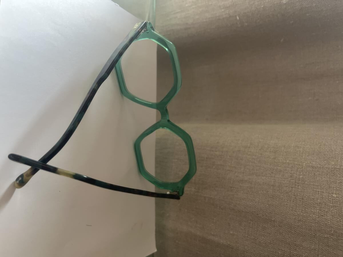 Step eyewear monture verte octogonale taille M - s2013025020140 4.4cms&curren;13cms