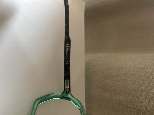 Step eyewear monture verte octogonale taille M - s2013025020140 4.4cms&curren;13cms