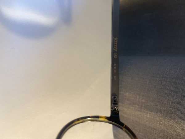 B:EF lunettes rondes &eacute;caille ultra l&eacute;g&egrave;res taille M - Jamy 142 47 19 147 4.5cms&curren;13cms
