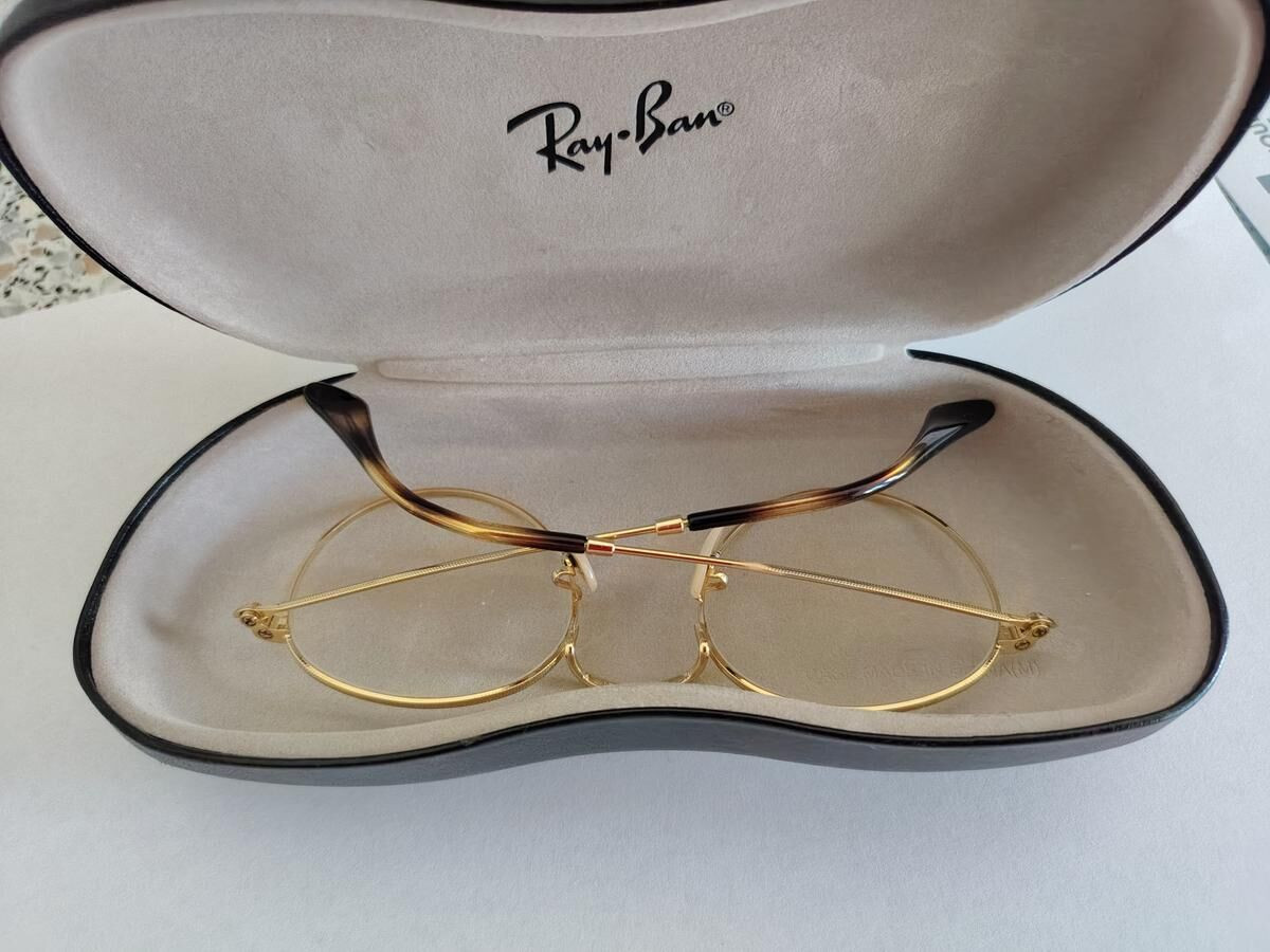 Monture Ray-Ban marron et or - RAM4770AC 140 RC009 47&curren;21
