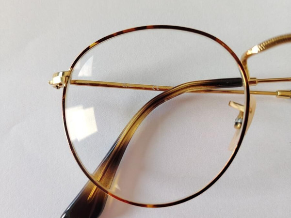 Monture Ray-Ban marron et or - RAM4770AC 140 RC009 47&curren;21