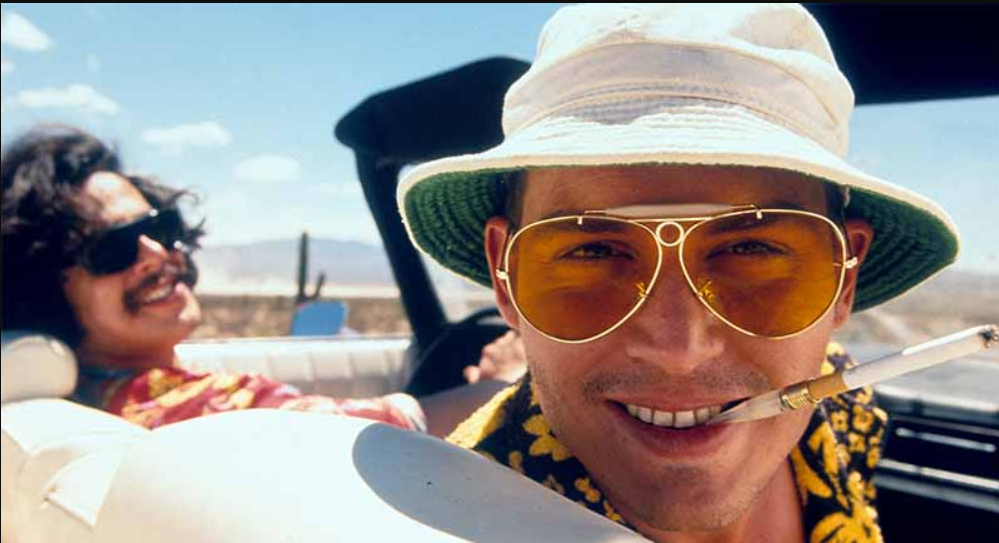 Johnny Depp's Ray-Ban Shooter Aviator in Fear and Loathing in Las Vegas